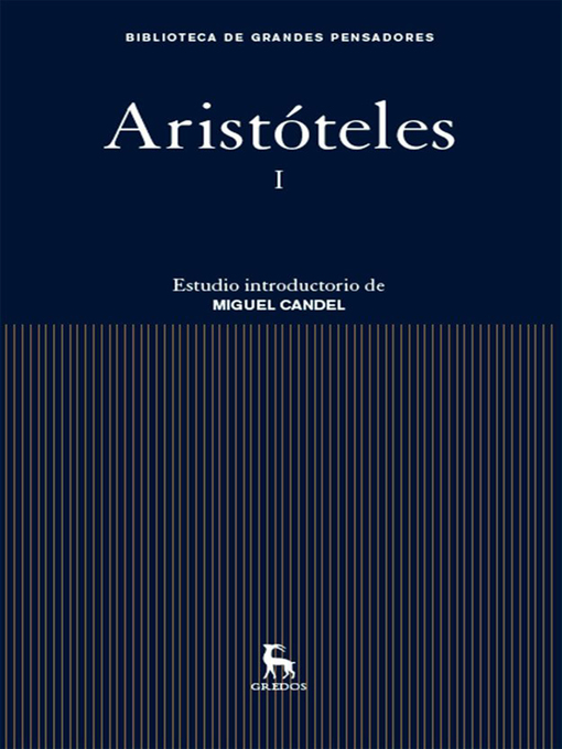 Title details for Aristóteles I by Aristóteles - Available